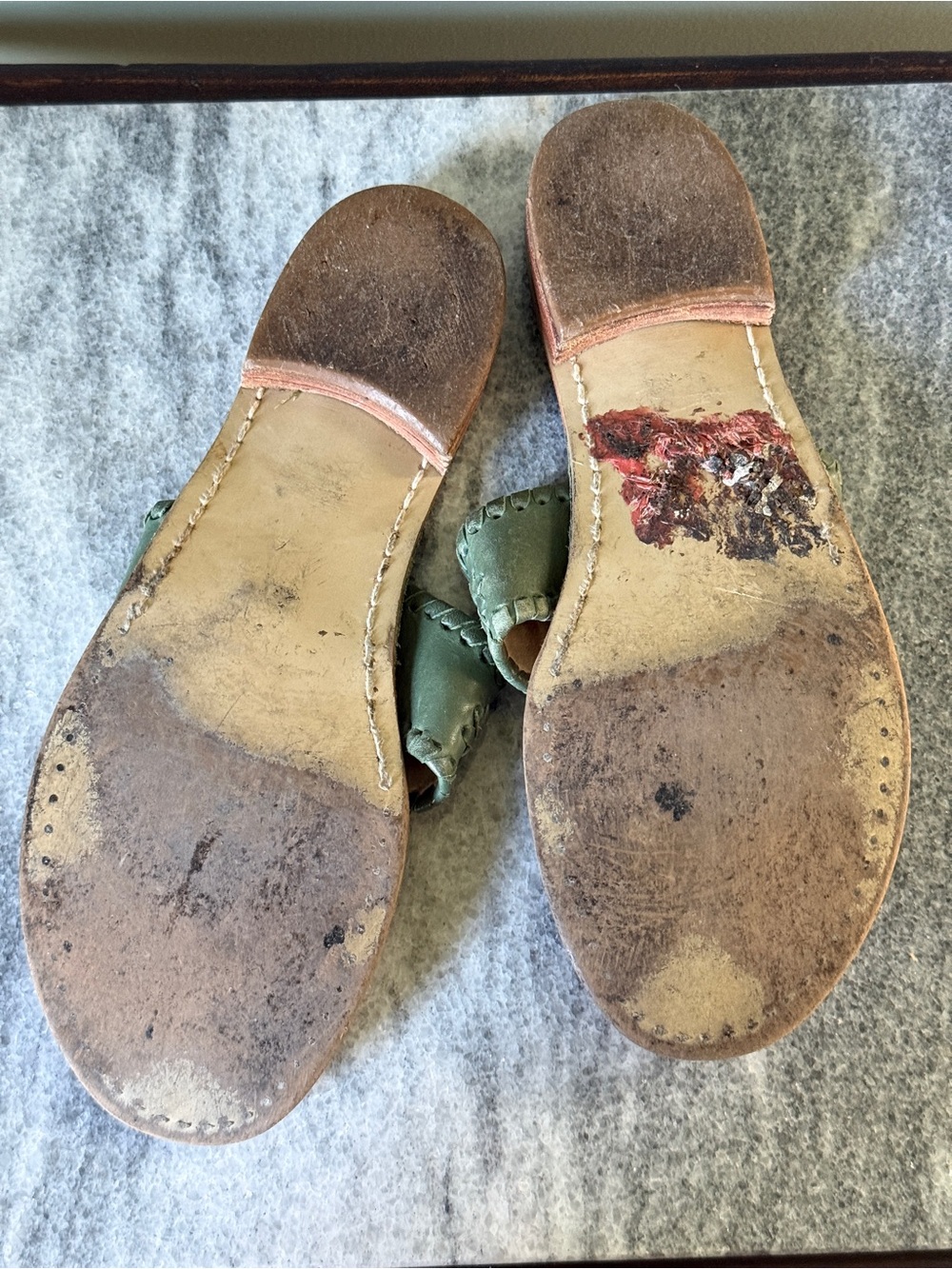Jack Rogers - Original Jacks Sandal - Green - Size 6 View 4